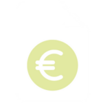 Icon mit Euro Symbol